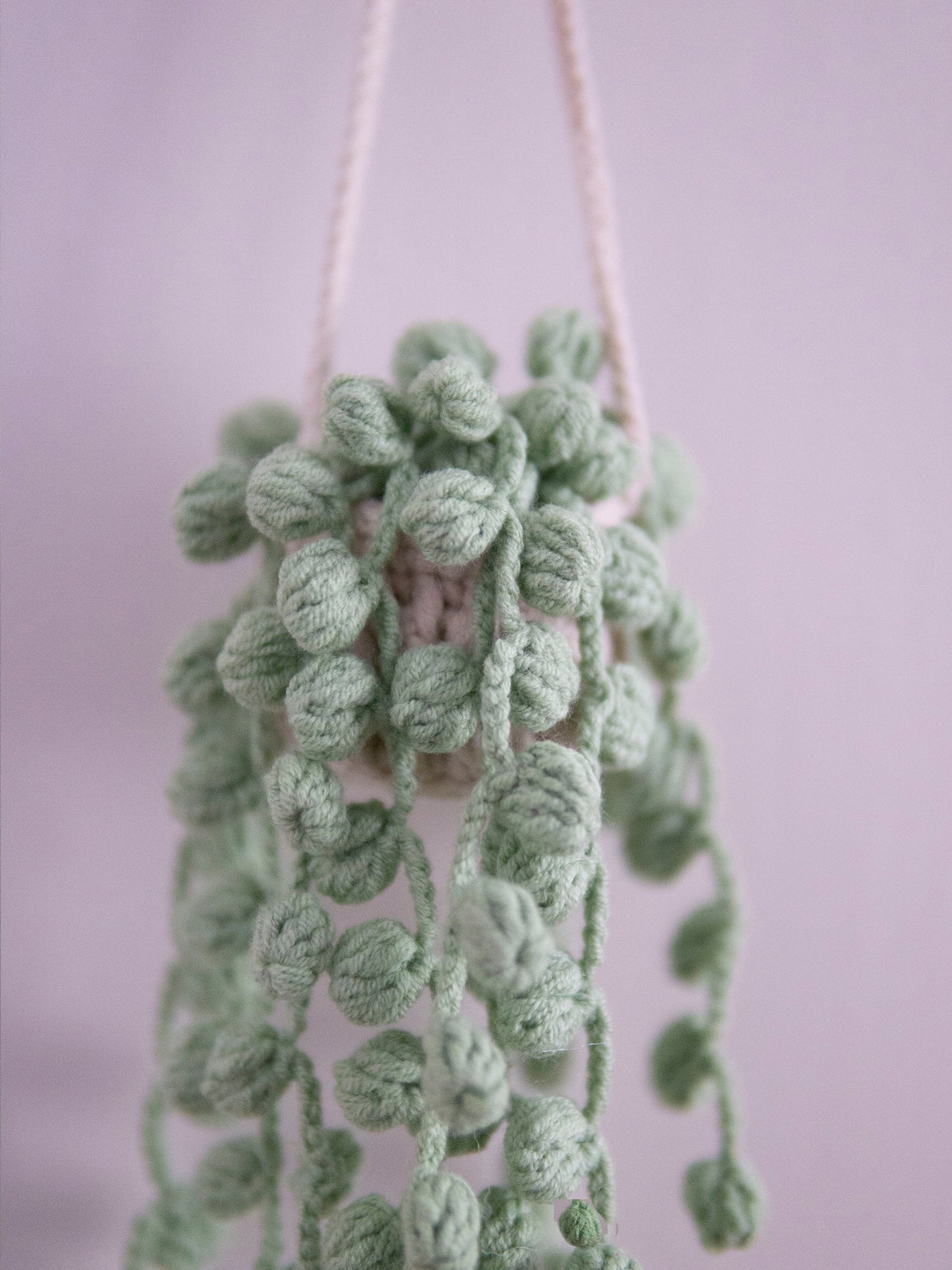 Buddha Pearls Hanging Basket