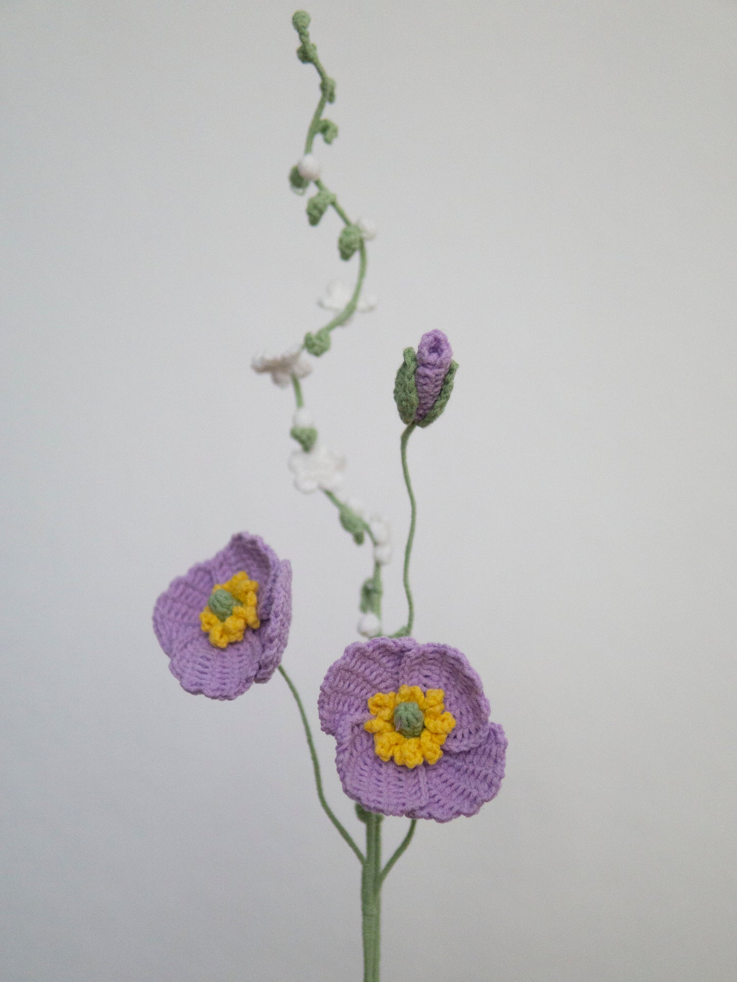 Poppy & Thunberg Spirea Set Purple