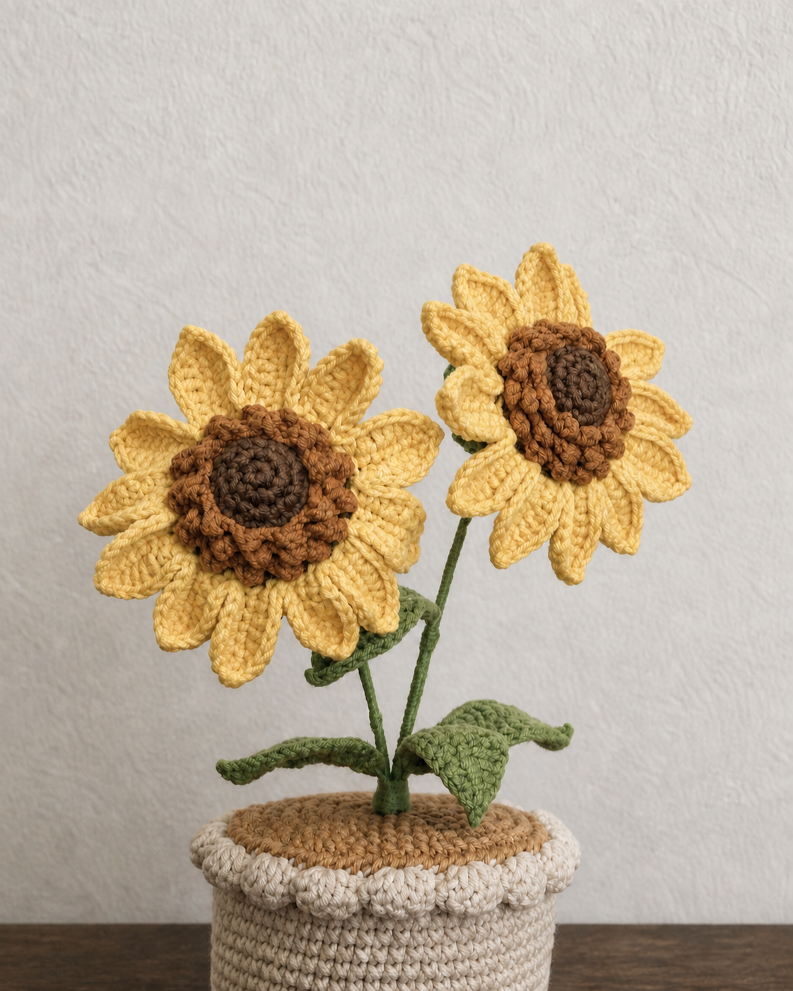 Sunflower Duo Pot