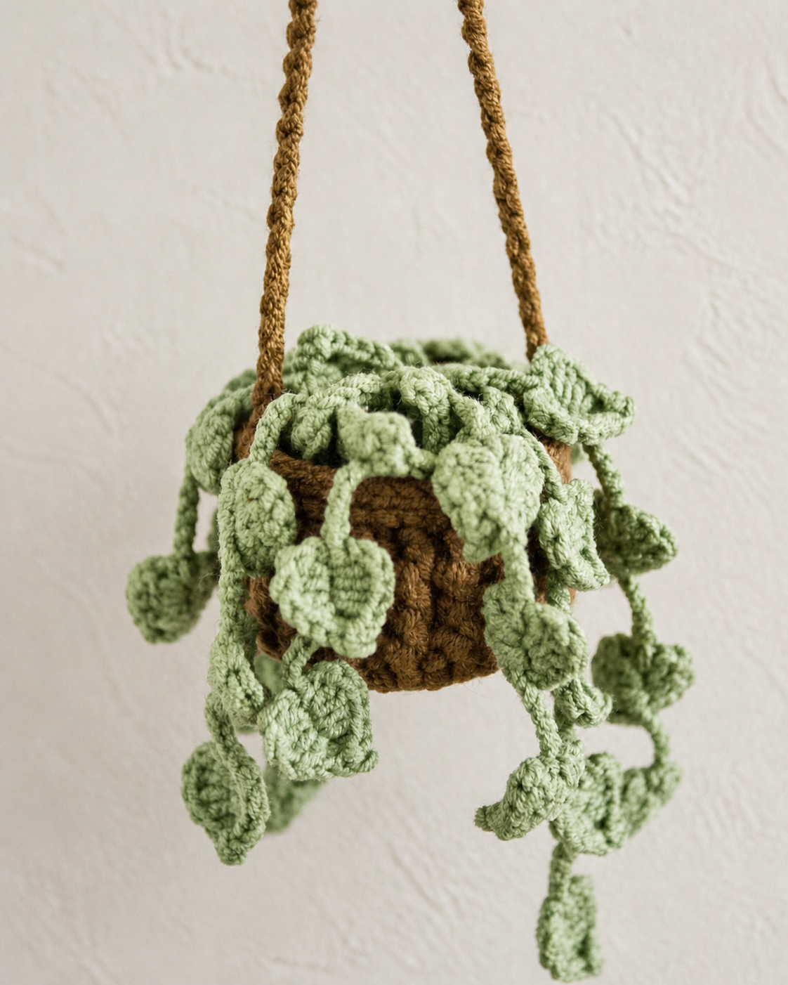 Monstera Crochet Hanging Planter