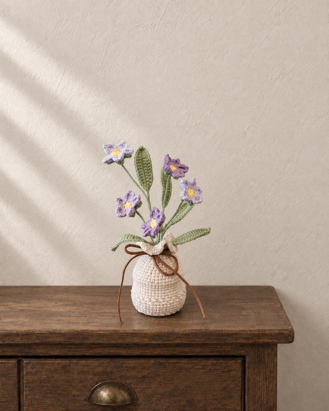 Lavender Star Blossom Vase