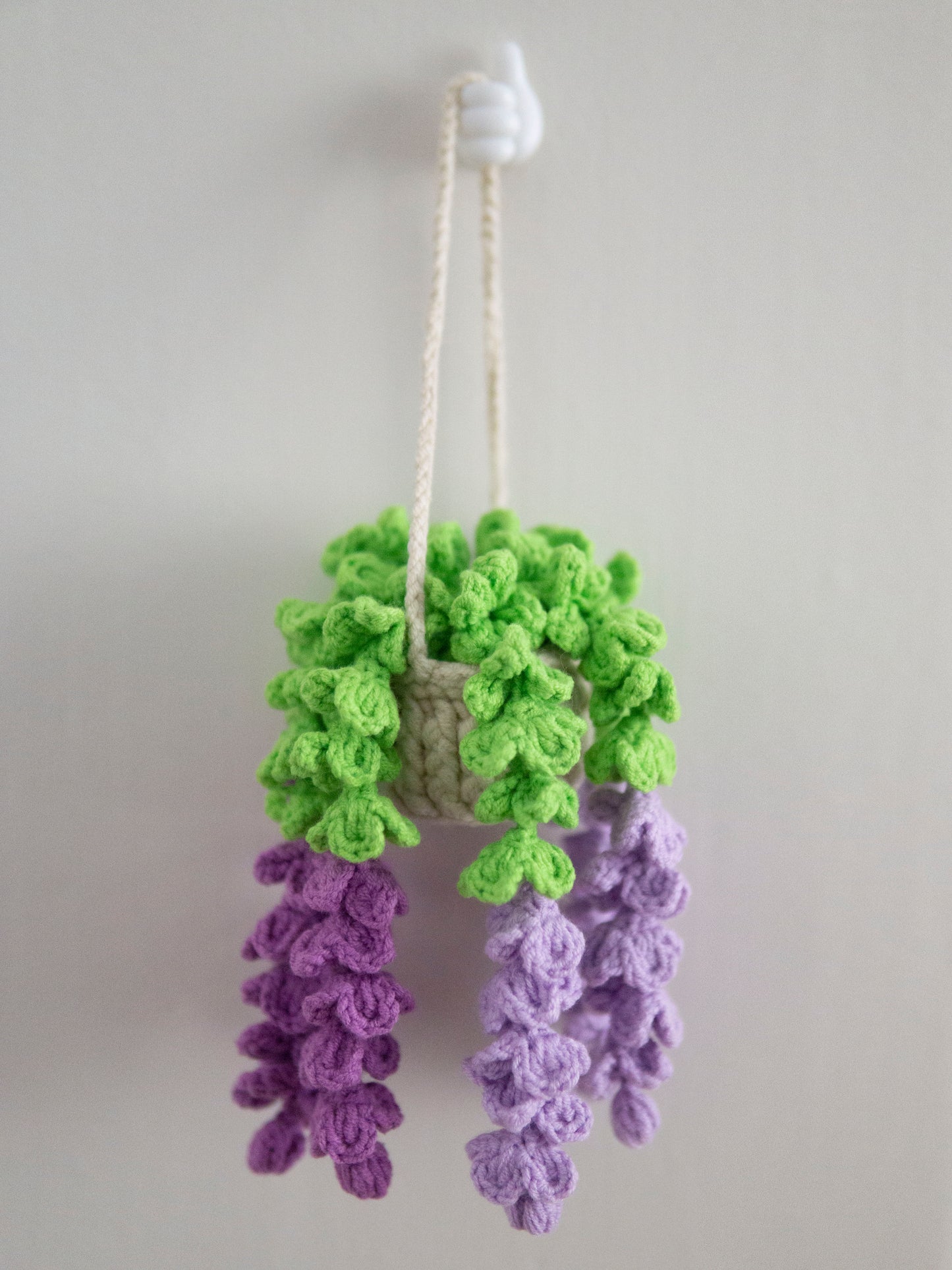 Purple Lavender Hanging Basket