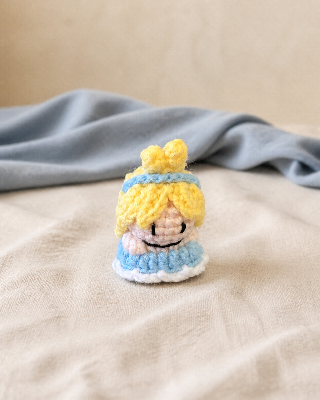 Princess Friends Crochet Keychain