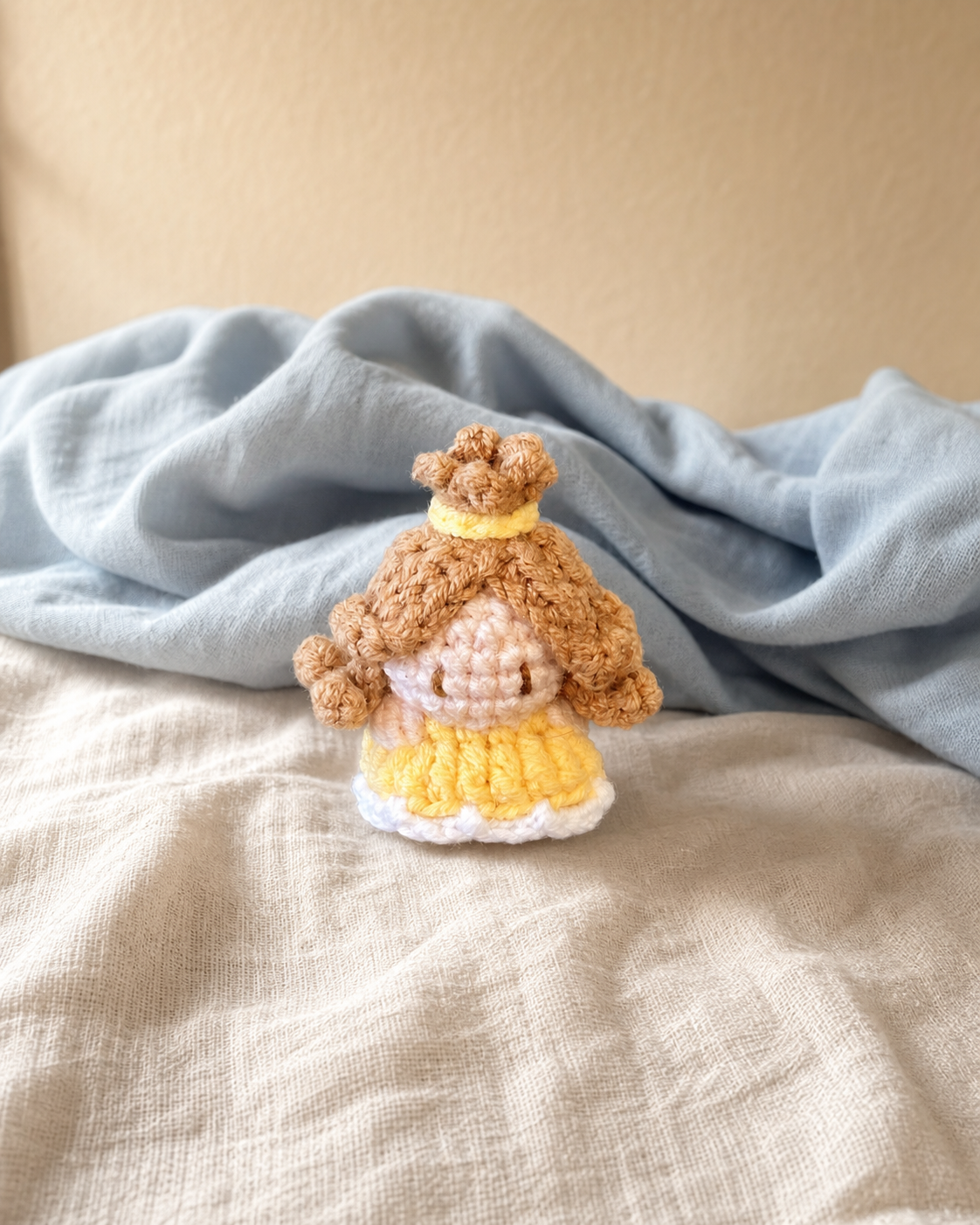 Princess Friends Crochet Keychain