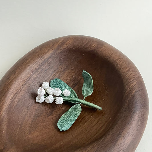 Lily of the valley Broche