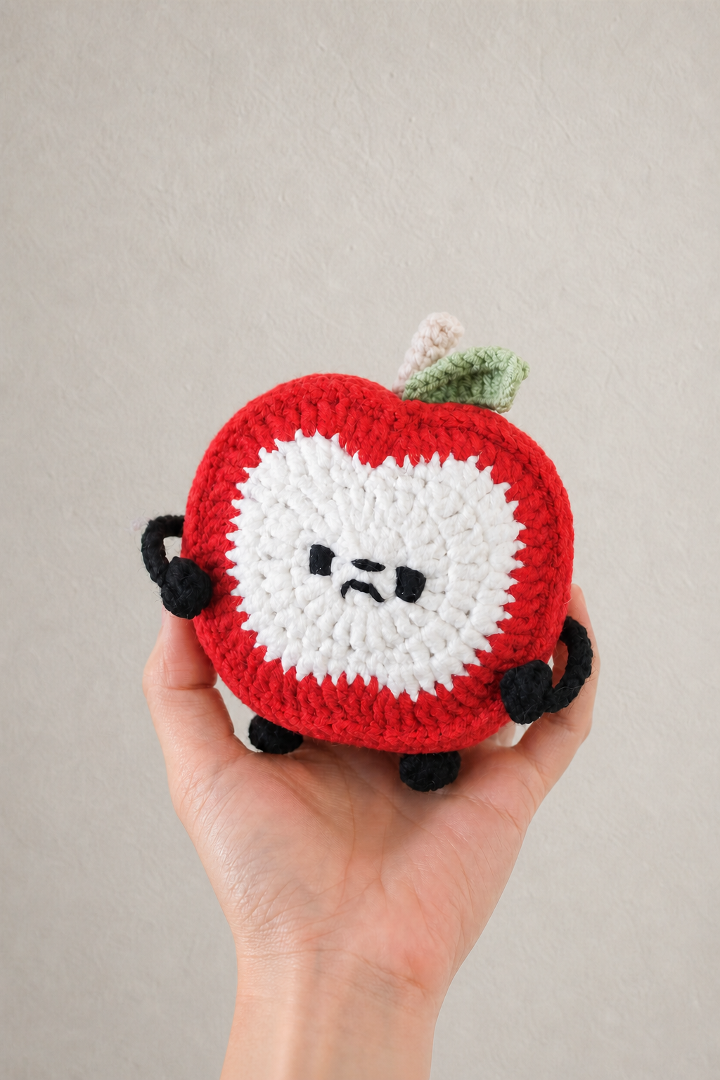 Sunny Apple Inspired Crochet Plush