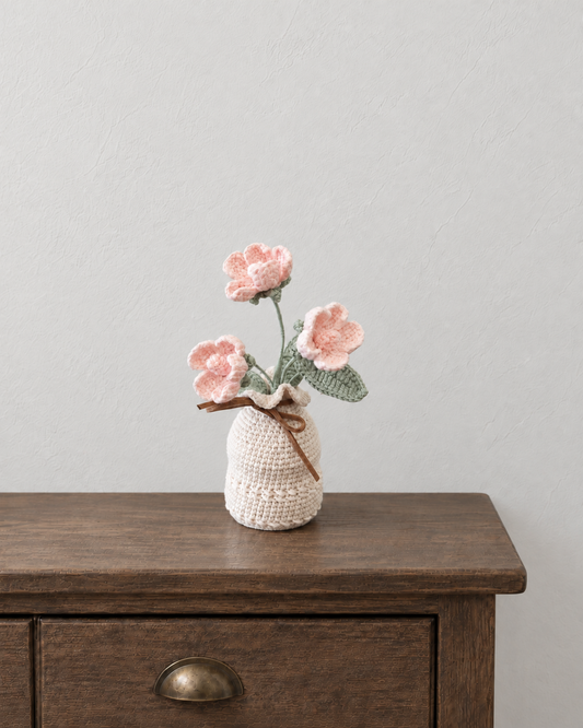 Blush Pink Blossom Vase