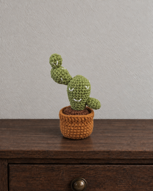 Branching Cactus Magnetic Mini Potted Plant