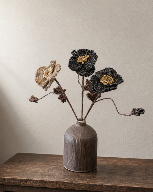 Wool Poppy Flower