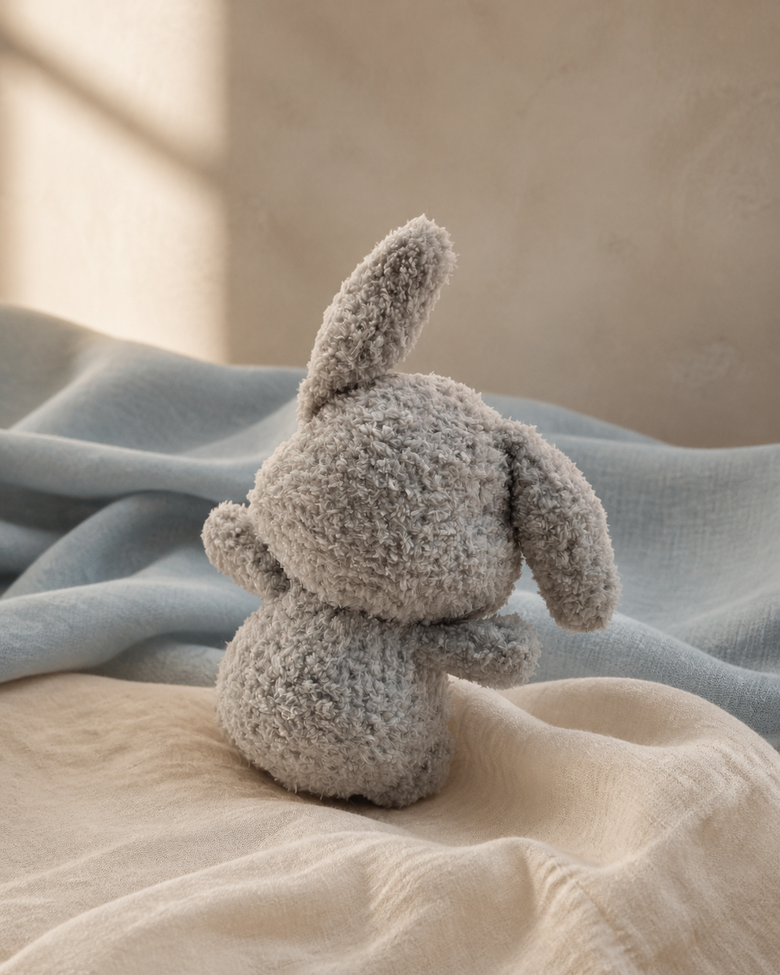 Cloudy Gray Bunny Crochet Plush