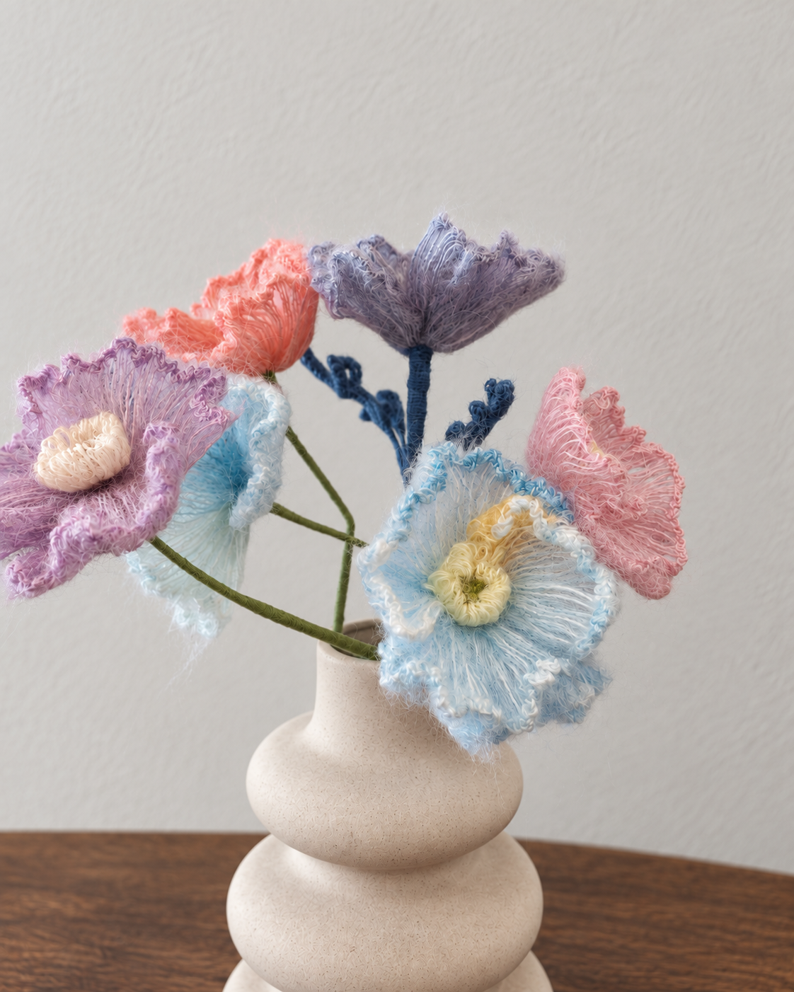 Mohair Flower - Single Stem
