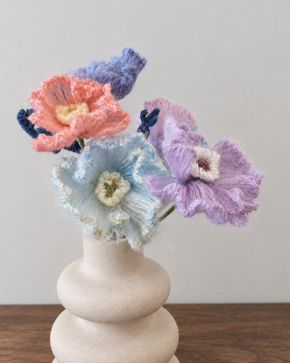 Mohair Flower - Single Stem