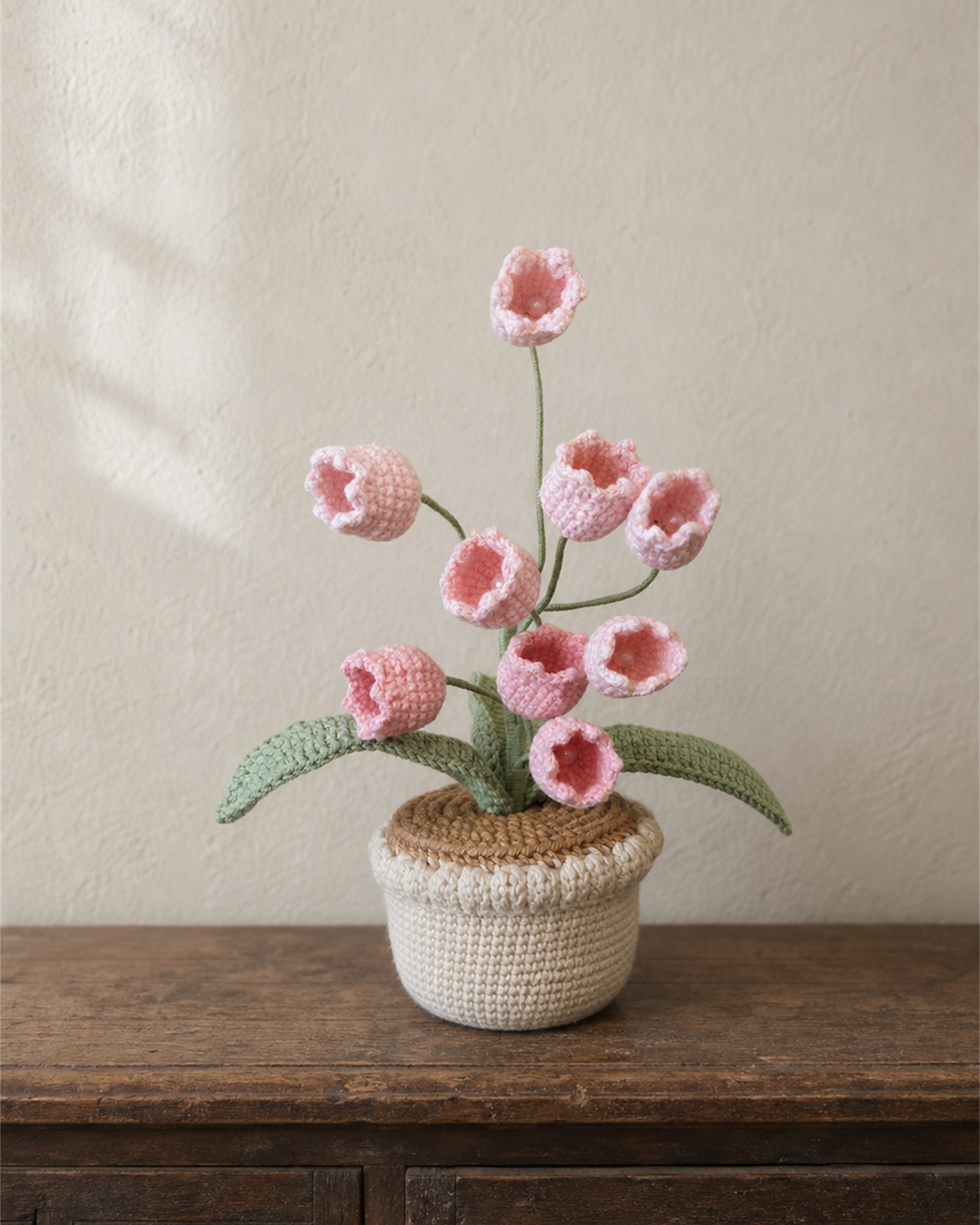 Pink Lily of the Valley Pot