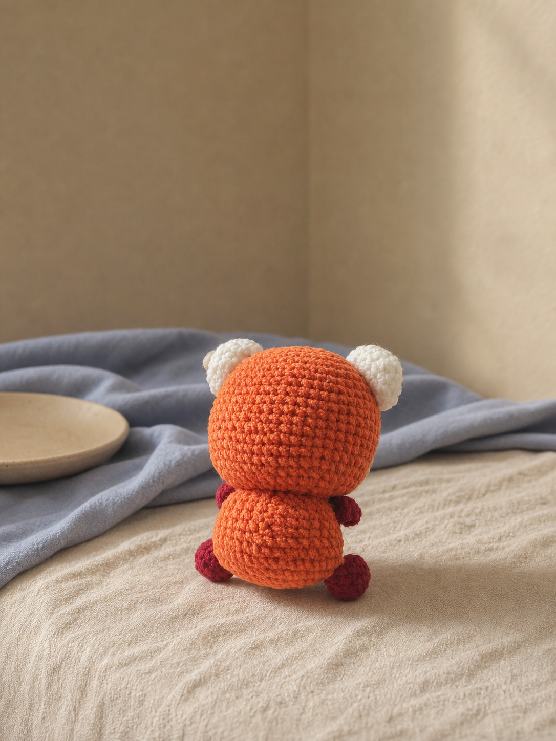 Momo Ember Red Panda Crochet Plush