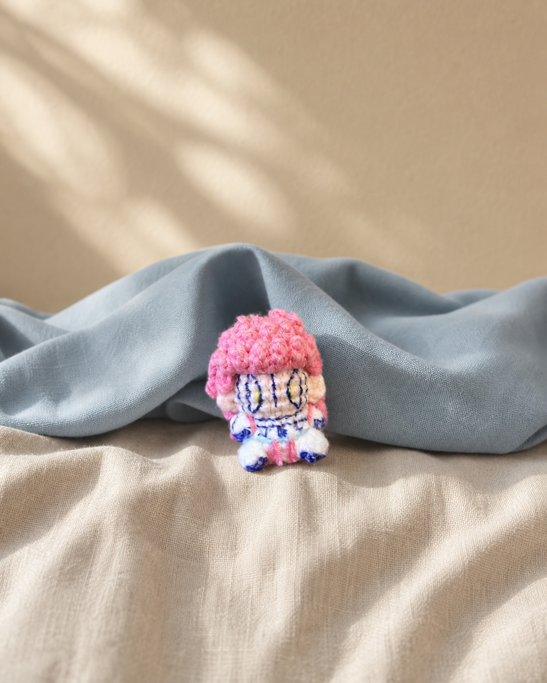 Moonblade Friends Crochet Keychain