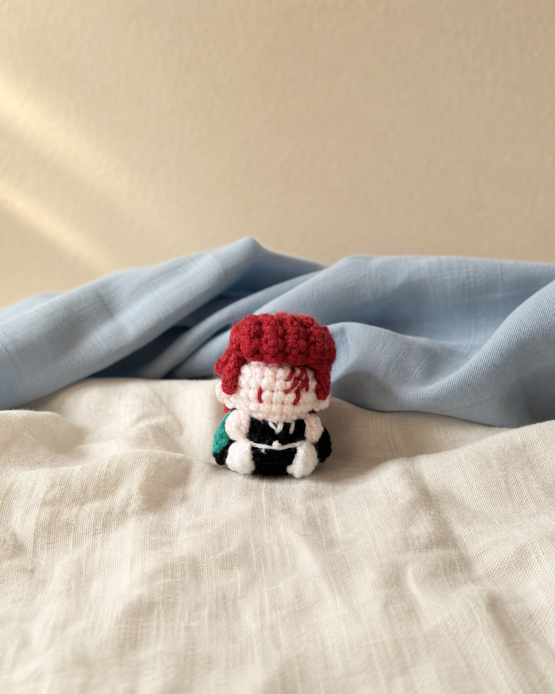 Moonblade Friends Crochet Keychain