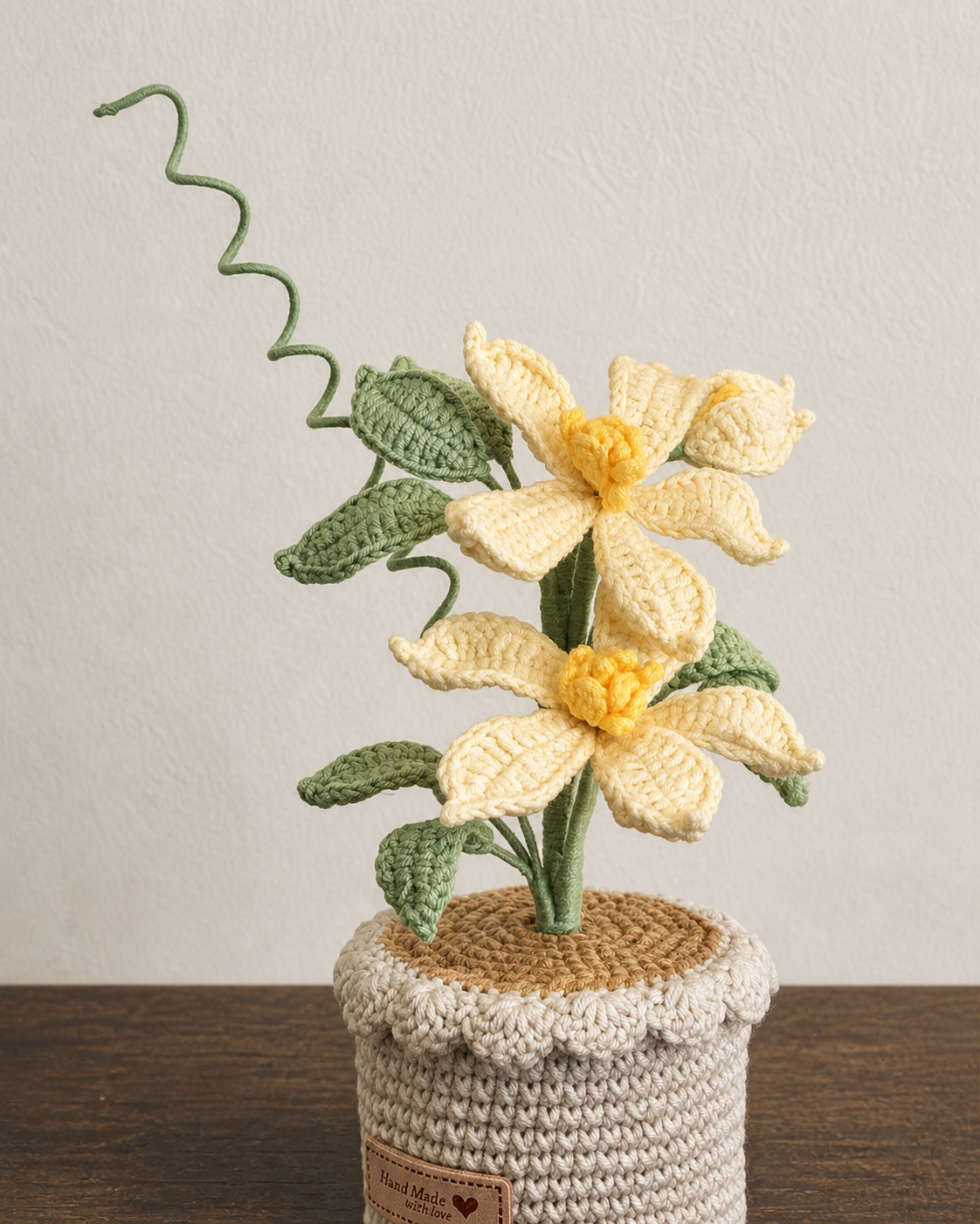 Crochet Lily Potted Plant