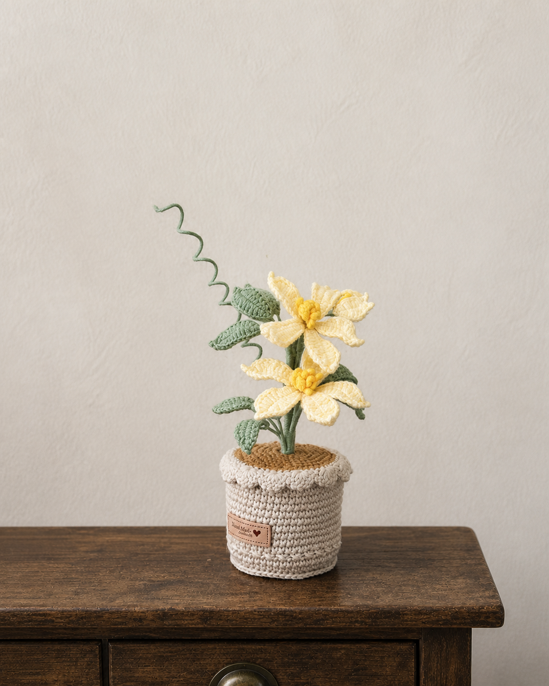 Crochet Lily Potted Plant